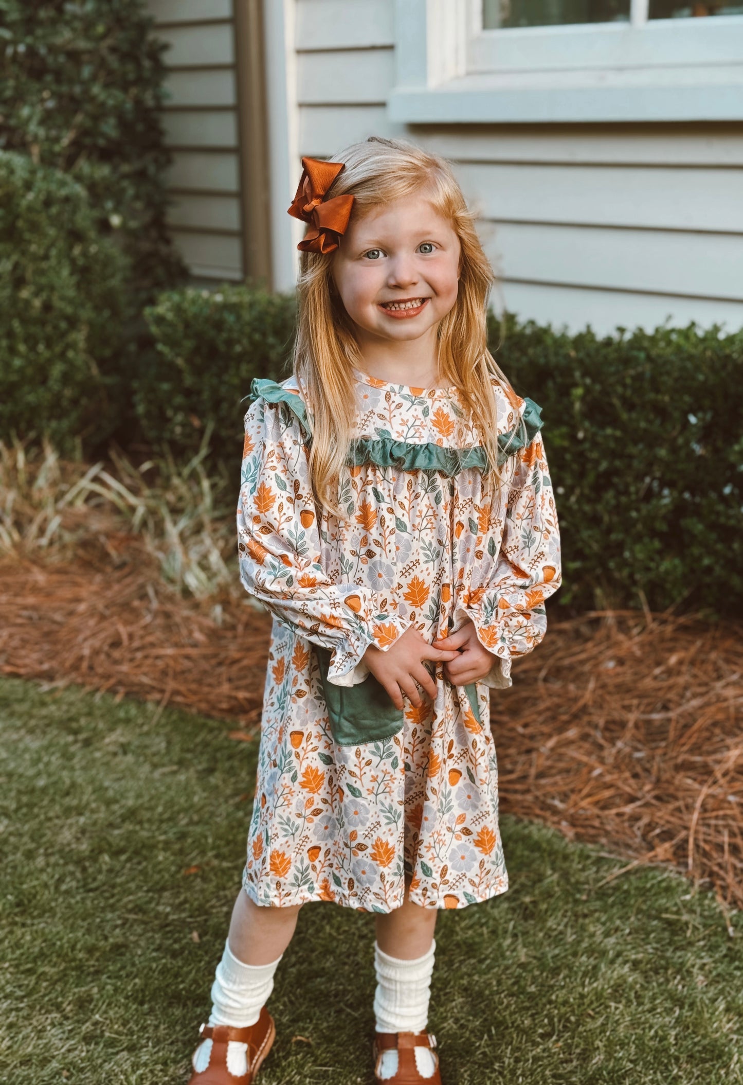 Autumn Acorn Dress